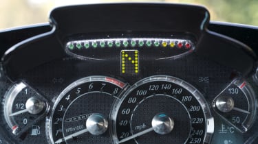 Pagani Zonda Cinque dashboard