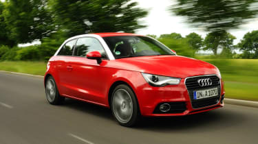 Audi A1 front tracking