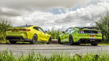 Shelby GT500 v BMW M4 Competition