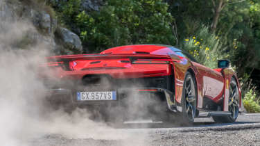 Ferrari F80 rear