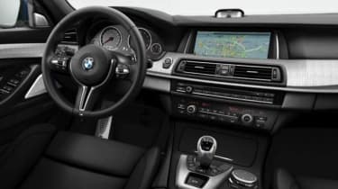 BMW M5 facelift interior new M6 steering wheel