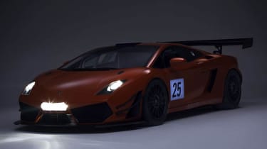 New Lamborghini Gallardo LP600 GT3 racing car