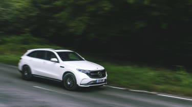 Mercedes EQC - front action