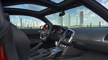 Audi R8 V12 TDI interior
