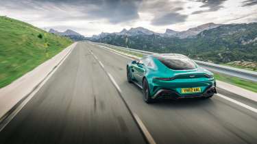 2025 Aston Martin Vantage rear