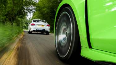 Audi RS3 and BMW M240