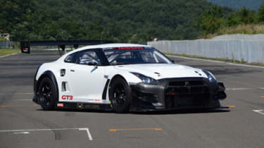 New Nissan GT-R GT3 racing car