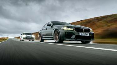 BMW M5 CS v Audi RS6 GT