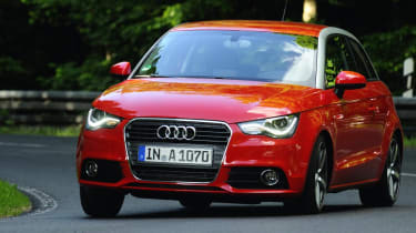Audi A1 tweaked corner