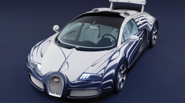 Bugatti Veyron Grand Sport L&#039;Or Blanc