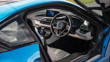 BMW i8 interior