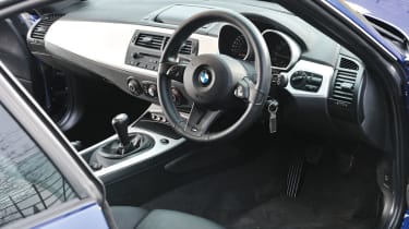 BMW Z4 M coupe interior