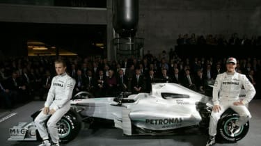 Mercedes GP Formula 1 car