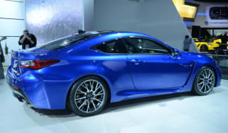 Lexus RC-F Detroit motor show pictures