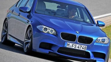 New BMW M5 saloon