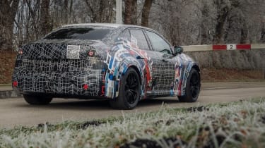 Electric BMW M3 test mules