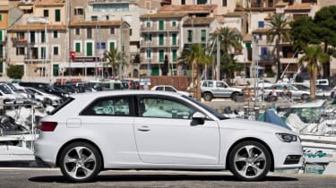 2012 Audi A3 2.0 TDI Sport side profile