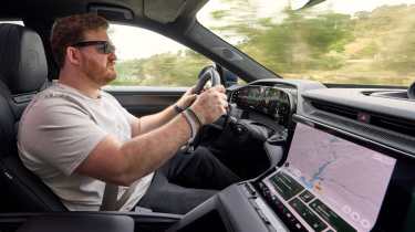 Porsche Cayenne Electric interior