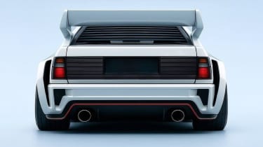 Audacious IV Audi Quattro restomod rear