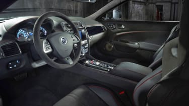 New Jaguar XKR-S GT interior front seats