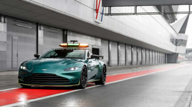 Aston Martin Vantage safety car - front