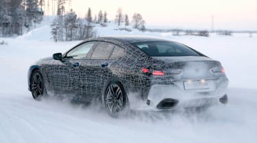 BMW 8 Series Gran Coupe spies