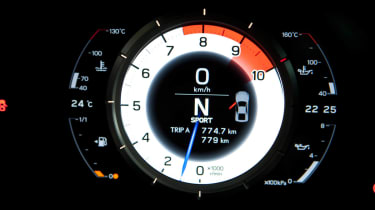 Lexus LFA Nurburgring Edition dials