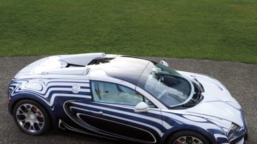 Bugatti Veyron Grand Sport L&#039;Or Blanc