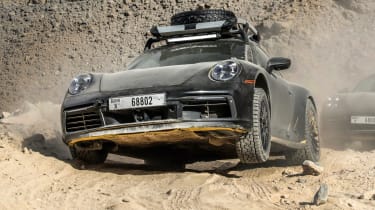 Porsche 911 Dakar teaser