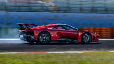 Ferrari F80 rear sliding