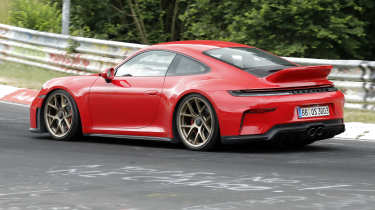 Porsche 911 GT3 Ducktail spies