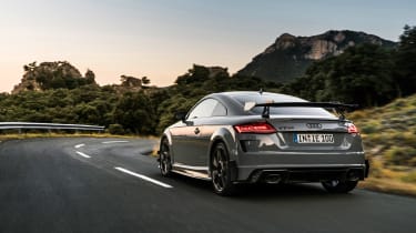 Audi TT RS IE – rear tracking
