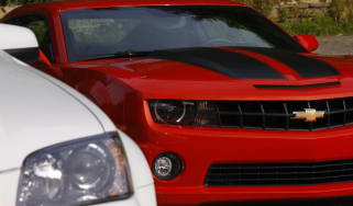 Chevrolet Camaro SS v Ford Mustang GT v Vauxhall VXR8 Bathurst S v Cadillac CTS-V
