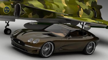 Growler Jaguar E Type Recreation Revealed Pictures Evo