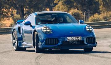 Porsche 911 Turbo S front