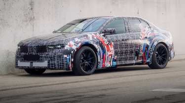 Electric BMW M3 test mules