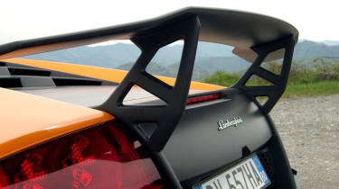 Lamborghini Murcielago LP670-4 SV rear spoiler