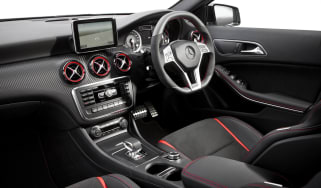 Mercedes A45 AMG interior dashboard