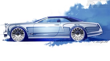Bentley Mulsanne Convertible Concept roof up