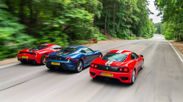 Ferrari trio rear