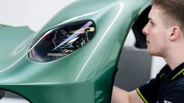 Aston Martin Valkyrie production – lights