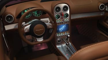 Spyker B6 Venator Spyder interior
