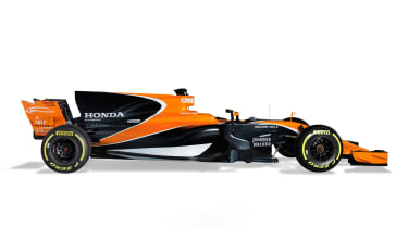 McLaren F1 car side 2