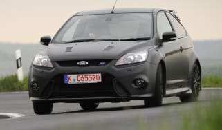 Ford Focus RS500 lairy cornering