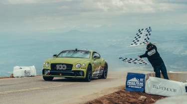 Continental GT Pikes Peak record - front