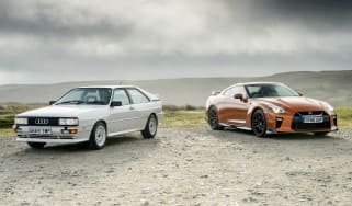 Audi Quattro and Nissan GT-R