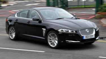 New Jaguar XF estate production