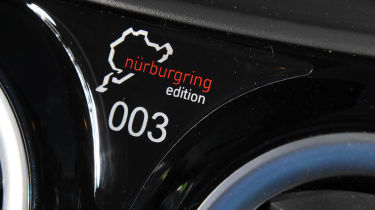 Vauxhall Corsa VXR Nurburgring badge