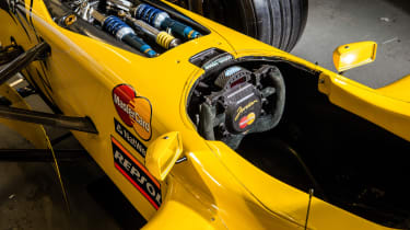 Used Formula 1 cars cockpit