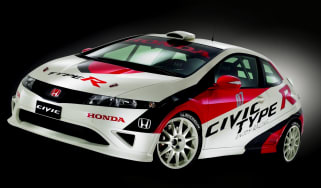 Exterior of the new Honda Civic Type-R motorsport kit